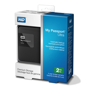 WD My Passport Ultra 2TB- Màu Đen (2015)- WDBBKD0020BBK-PESN