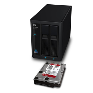 WD My Cloud DL2100 8TB( WDBBAZ0080JBK)