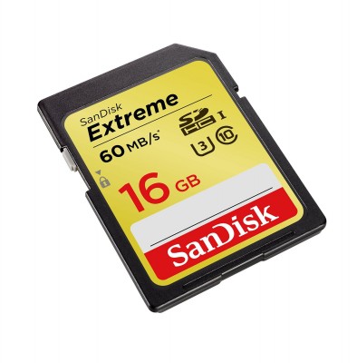 Thẻ nhớ SanDisk Extreme SDHC UHS-I 16GB 60 MB/s SDSDXN-016G-G46