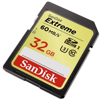 Thẻ nhớ SD SanDisk Extreme 32GB - 60MB/s - SDSDXN-032G-G46