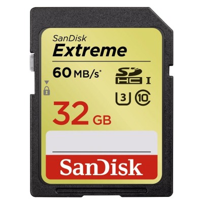 Thẻ nhớ SD SanDisk Extreme 32GB - 60MB/s - SDSDXN-032G-G46