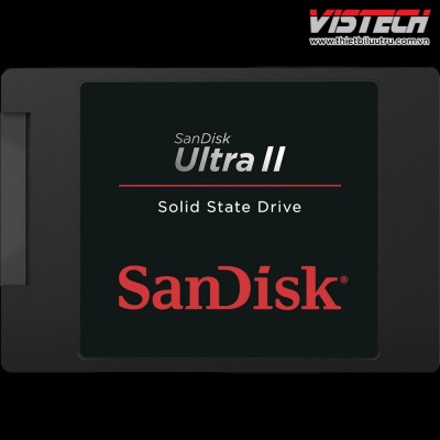 Ổ cứng SSD Laptop Sandisk Ultra II 480GB - SDSSDHII-480G-G25