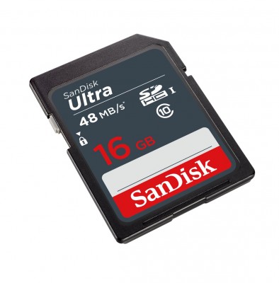 Thẻ nhớ Sandisk SDHC Ultra UHS-1 16GB, 48Mb/s SDSDUNB-016G-GN3IN