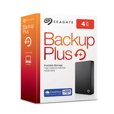 Seagate Backup Plus Portable Drive 4TB 2.5"( STDR4000300) 