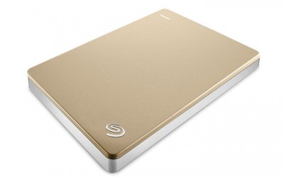 Ổ cứng di động Seagate Backup Plus Slim 1TB (Gold)- STDR1000309
