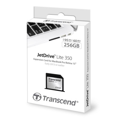 Transcend JetDrive Lite 350 256GB Storage expansion cards thẻ nhớ cho MacBook Pro (Retina) 15″
