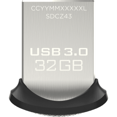 USB Sandisk Ultra Fit CZ43 32GB USB 3.0 SDCZ43-32G-G46