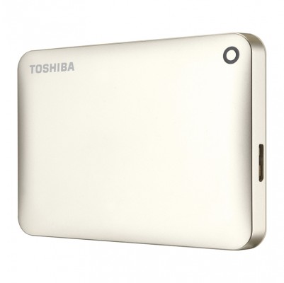 Ổ cứng di động Toshiba Canvio Connect II 1TB (Gold) - HDTC810AC3A1
