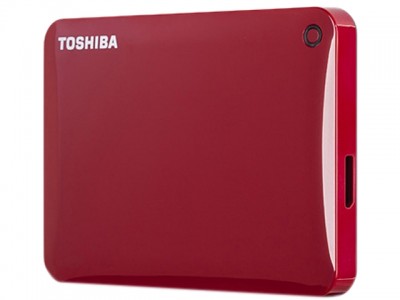 Ổ cứng di động Toshiba Canvio Connect II 1TB (Đỏ) - HDTC810AR3A1