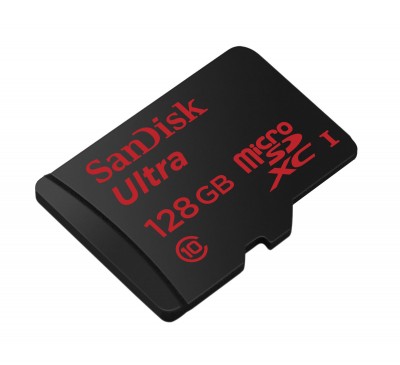 Thẻ nhớ SanDisk MicroSDHC Ultra 128GB, 80MB/s(kèm adapter) - SDSQUNC-128G-GN6MA