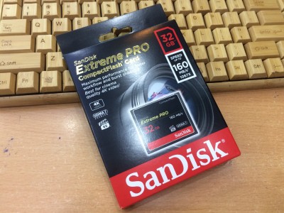 Thẻ nhớ Sandisk CF Extreme PRO 32GB 160MB/s - SDCFXPS-032G-X46