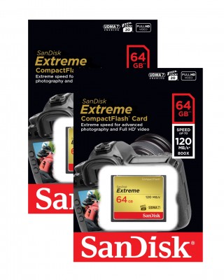 Thẻ nhớ CF Sandisk Extreme 64GB - 120MB/s SDCFXSB-064G-G46