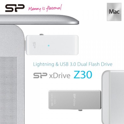 USB Lightning Silicon Power Z30 64GB - SP064GBLU3Z30V1W