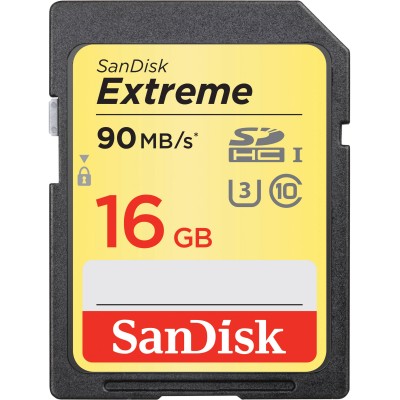 Thẻ nhớ SD SanDisk Extreme 16GB - 90MB/s SDSDXNE-016G-GNCIN