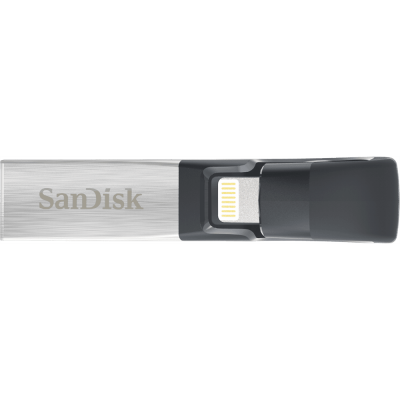 USB Lightning SanDisk iXpand™ 128GB For iPhone, iPad (SDIX30N-128G-ZN6NN)