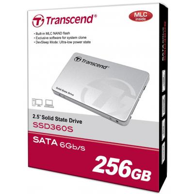 Transcend SSD 360S SATA III 6Gb/s 256 GB MLC NAND