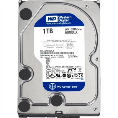 Ổ cứng HDD WD Blue 1TB 3.5" - WD10EZEX