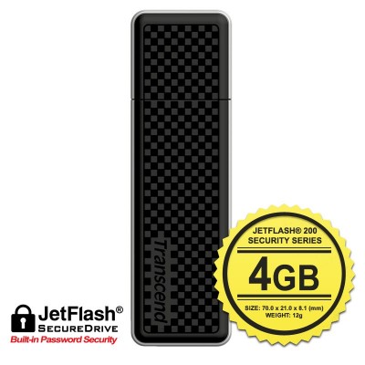 USB Bảo mật Transcend JF200 4GB
