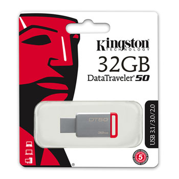 USB 3.1 Kingston DataTraveler DT50 32GB