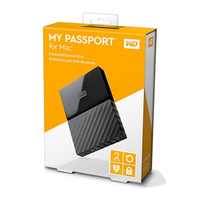 WD MY PASSPORT FOR MAC 2TB (NEW - 2016) WDBFKF0020BBK