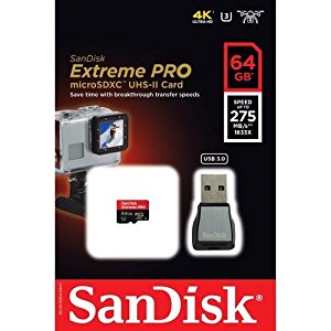 Thẻ nhớ SanDisk Extreme Pro Micro 64GB SDXC 275MB/100MB/s