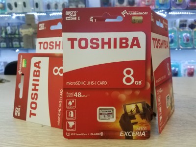 Thẻ nhớ Toshiba micro 8GB Class10 48mb/s