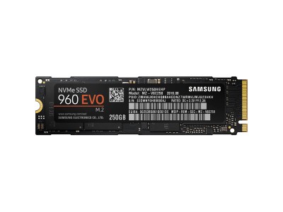 SSD Samsung 960 EVO PCIe NVMe M.2 2280 250 GB MZ-V6E250BW