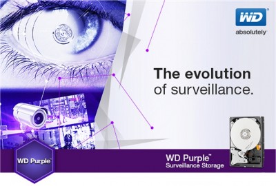 Ổ cứng HDD WD Purple 4TB 3.5" - WD43PURZ