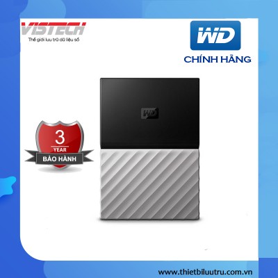 Ổ cứng WD My Passport Ultra (đen xám) 1TB  Model 2017 WDBTLG0010BGY