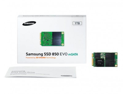 SSD Samsung 850 EVO mSATA 1TB (MZ-M5E1T0BW)