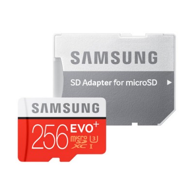 Thẻ nhớ MicroSD Samsung Evo plus - 256GB - Kèm Adapter - MB-MC256GA/APC