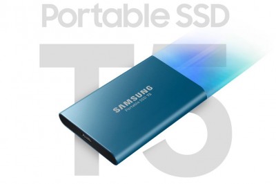 Ổ cứng Samsung SSD T5 250GB ( Blue) MU-PA250B/WW