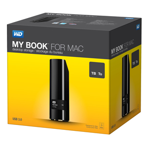 WD MY BOOK FOR MAC 3TB MULTI-CITY ASIA( WDBYCC0030HBK-NESN)