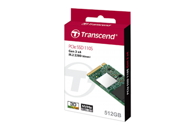 Ổ cứng SSD Transcend 110S 512GB NVMe PCIe M.2 (TS512GMTE110S)