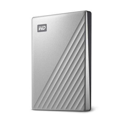 Ổ cứng di động 1TB WD My Passport Ultra USB Type-C 3.0 Bạc WDBC3C0010BSL-WESN