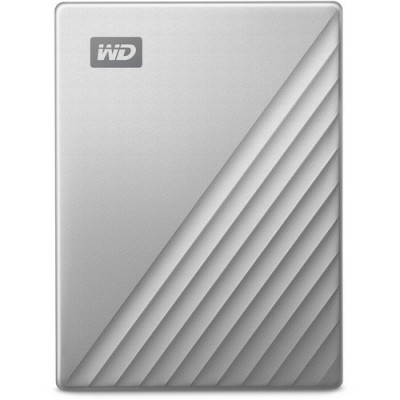 Ổ cứng di động 4TB WD My Passport Ultra USB Type-C 3.0 Bạc WDBFTM0040BSL-WESN