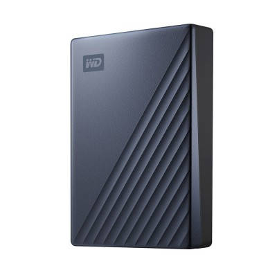 Ổ cứng di động 4TB WD My Passport Ultra USB Type-C 3.0 Xanh WDBFTM0040BBL-WESN