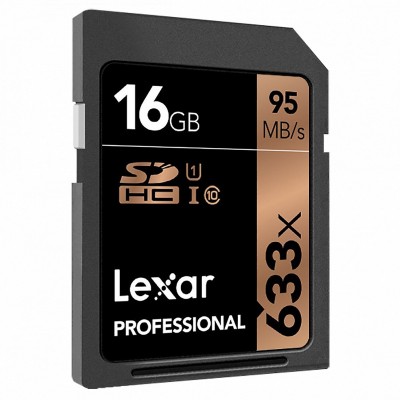 Thẻ nhớ 16GB Pro 633X SDHC 95MB/45MB/s Lexar