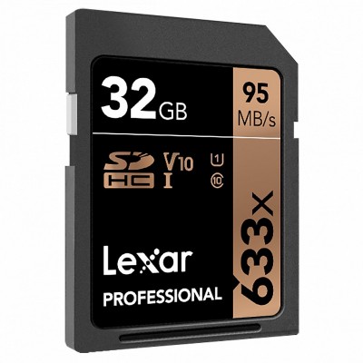 Thẻ nhớ 32GB Pro 633X SDHC 95MB/45MB/s Lexar