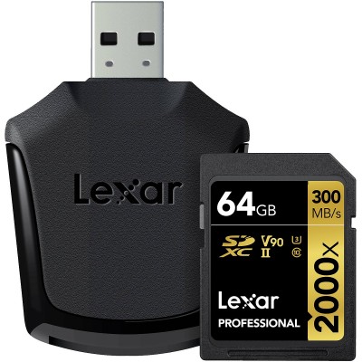 Thẻ nhớ 64GB Pro 2000X SDXC UHS2 U3 300MB/260MB/s 