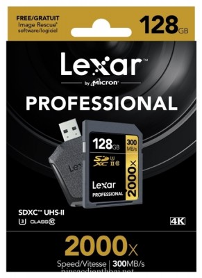 Thẻ nhớ 128GB Pro 2000X SDHC UHS2 U3 300MB/260MB/s 