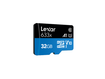 Thẻ nhớ 32GB Micro 633X SDHC 95MB/45MB/s Lexar (Không có  Adapter)