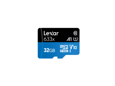 Thẻ nhớ 32GB Micro 633X SDHC 95MB/45MB/s Lexar (Không có  Adapter)