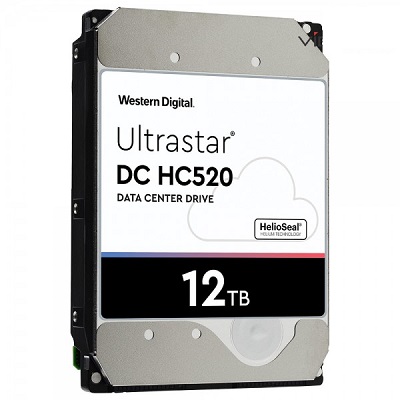 Ổ cứng HDD Enterprise WD Ultrastar 12TB 3.5" - HUH721212ALE604