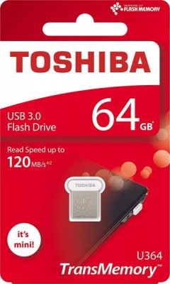 USB Toshiba Towadako 64GB White  mini U364