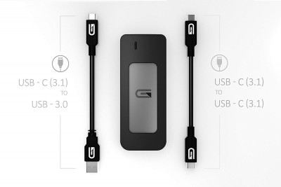 Ô cứng SSD Glyph Atom 1TB USB 3.1 Type-C Thunderbolt 3