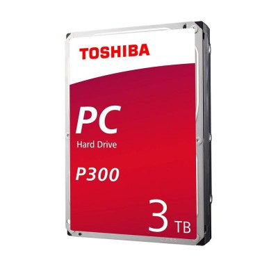 Ổ cứng Toshiba Internal 3.5" 3TB Desktop P300 series (64MB) 7200rpm SATA3 (6Gb/s)_HDWD130UZSVA