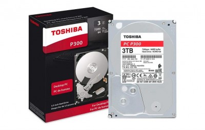Ổ cứng Toshiba Internal 3.5" 3TB Desktop P300 series (64MB) 7200rpm SATA3 (6Gb/s)_HDWD130UZSVA