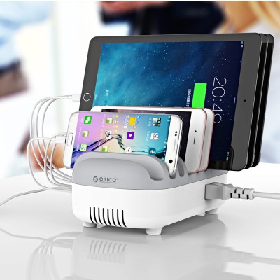 Cục sạc điện thoại Orico USB 10 cổng 2.4A 120W (DUK-10P)