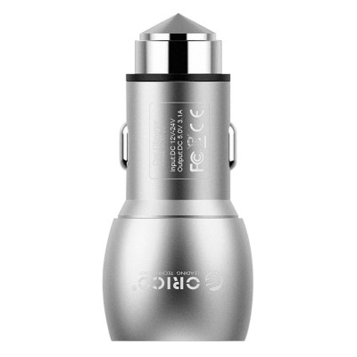 Sạc USB Orico trên xe ô tô 2 cổng: 2.1A và 1A (UCM-2U)